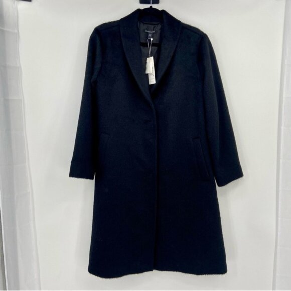 Eileen Fisher Alpaca Luxe Shawl Collar Coat   size XXS - Picture 8 of 16